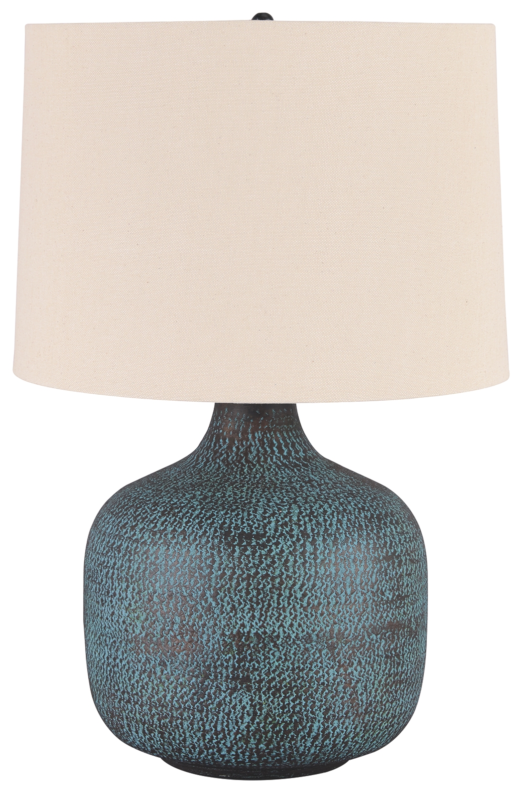 Malthace - Metal Table Lamp  - Patina