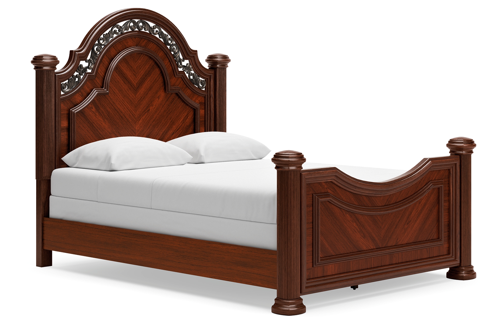 Lavinton - Queen Poster Bed - Brown
