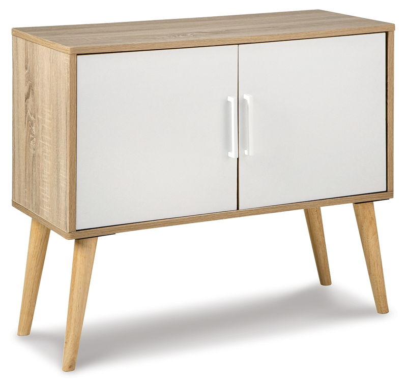 Orinfield - Accent Cabinet - Natural / White