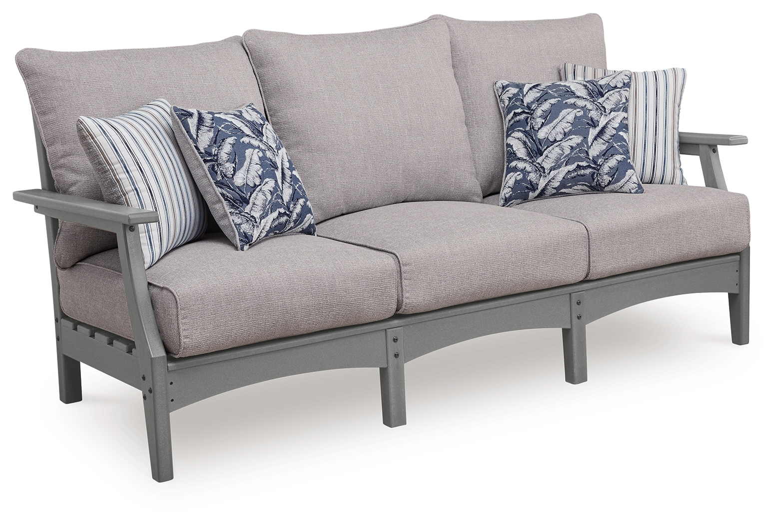 Cove Beach - Sofa With Cushion - Gray
