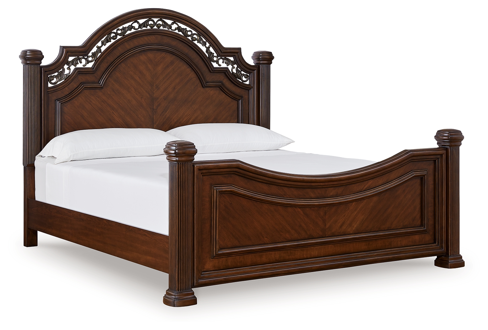 Lavinton - King Poster Bed - Brown