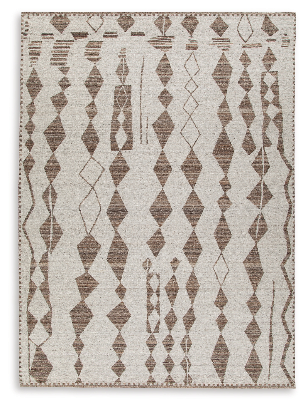 Brettler - 10' x 14' Rug - Beige / Brown