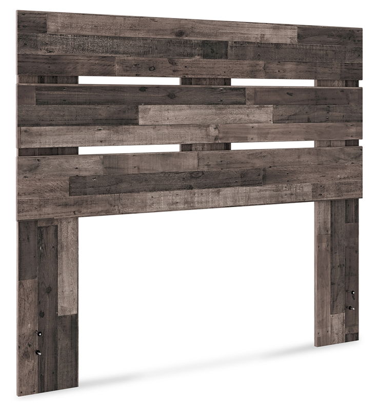Neilsville - Full Panel Headboard - Multi Gray