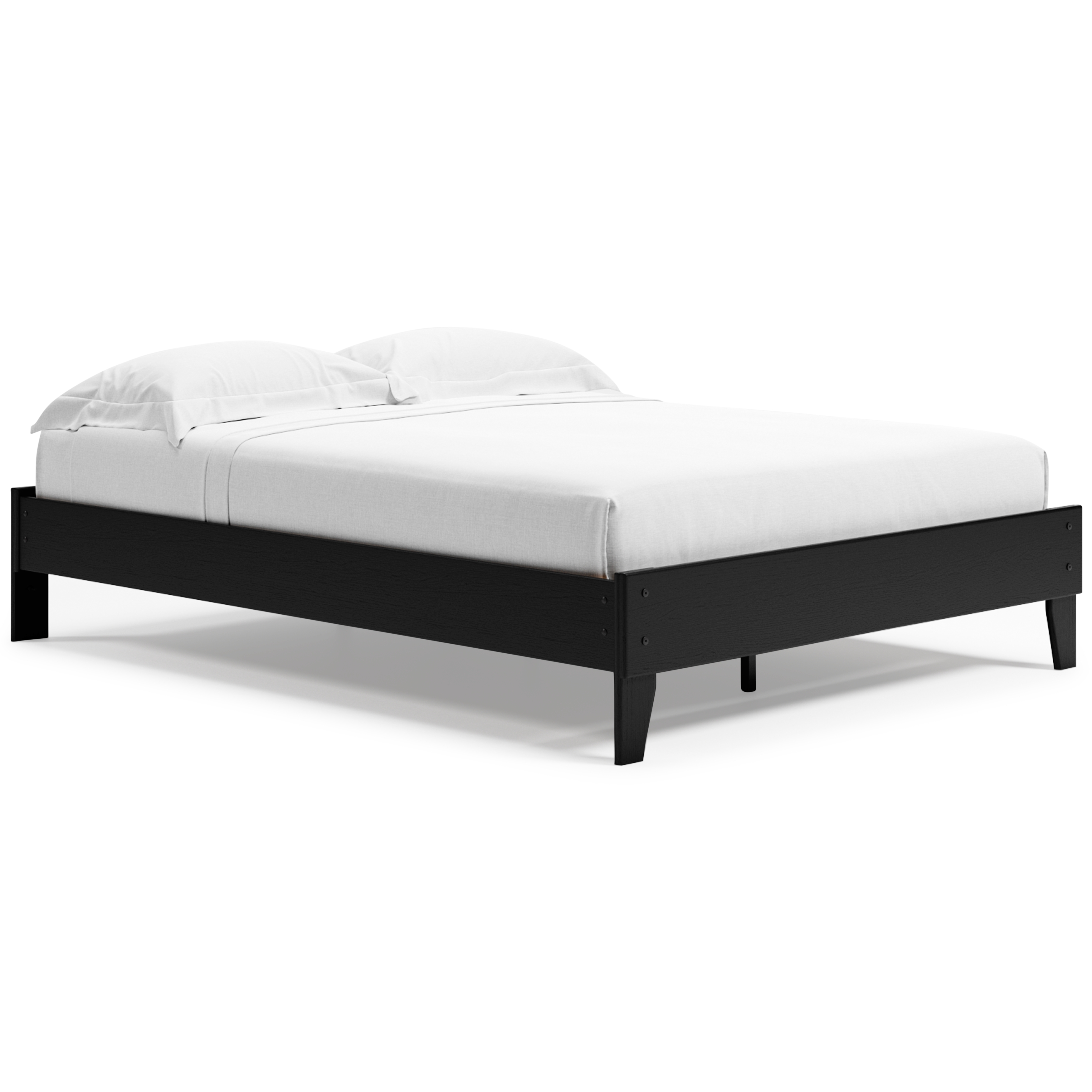 Finch - Queen Platform Bed - Black