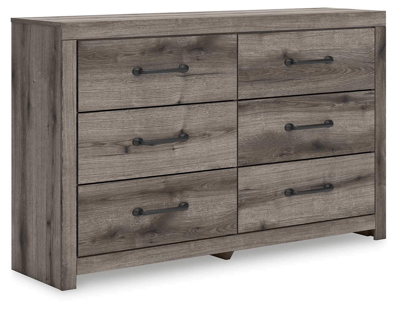 Graystorm - Six Drawer Dresser - Brown Gray