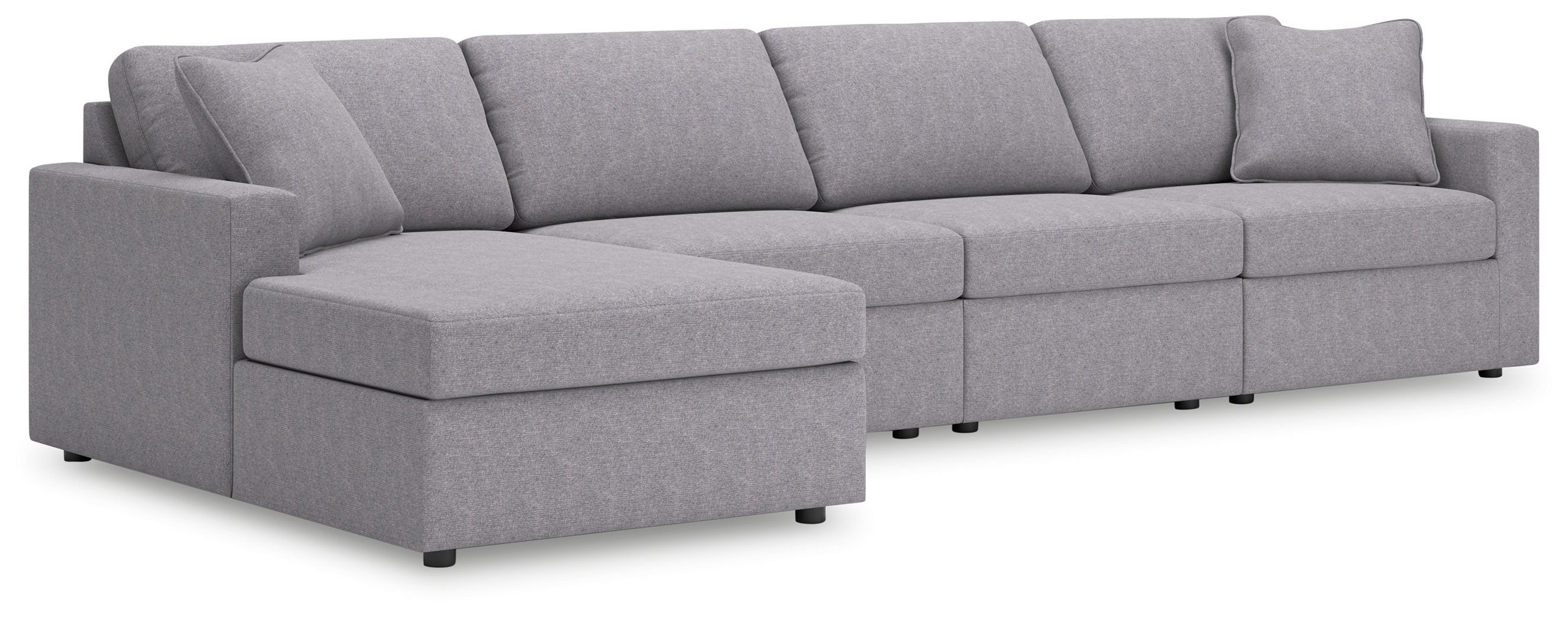 Modmax - 4-Piece Sectional With Laf Corner Chaise - Granite