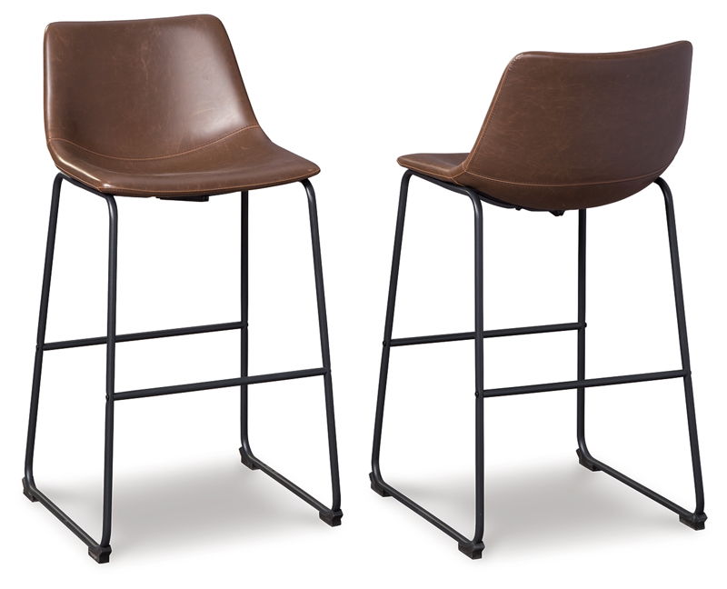 Centiar - Tall UPH Barstool (Set of 2) - Brown