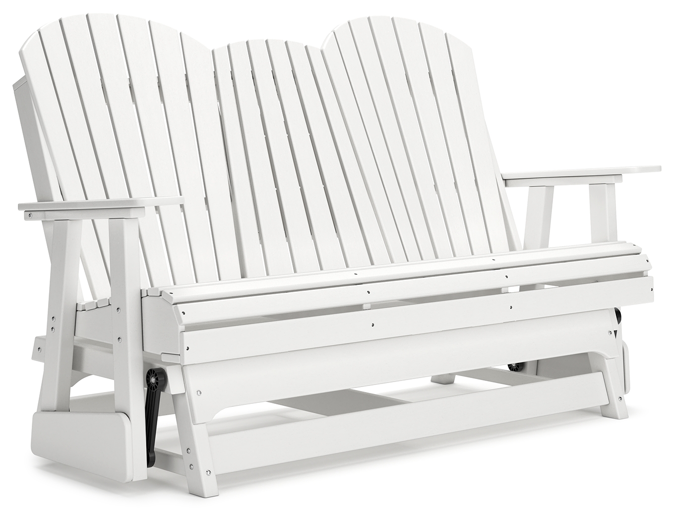 Hyland Wave - Glider Loveseat - White