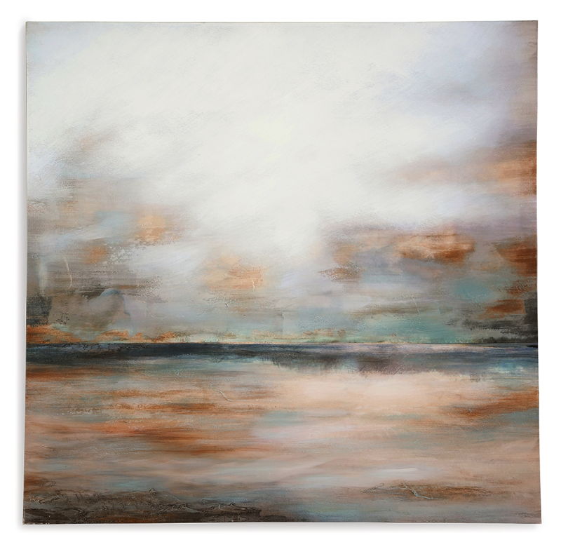 Weatheridge - Wall Art - Grey / Gold