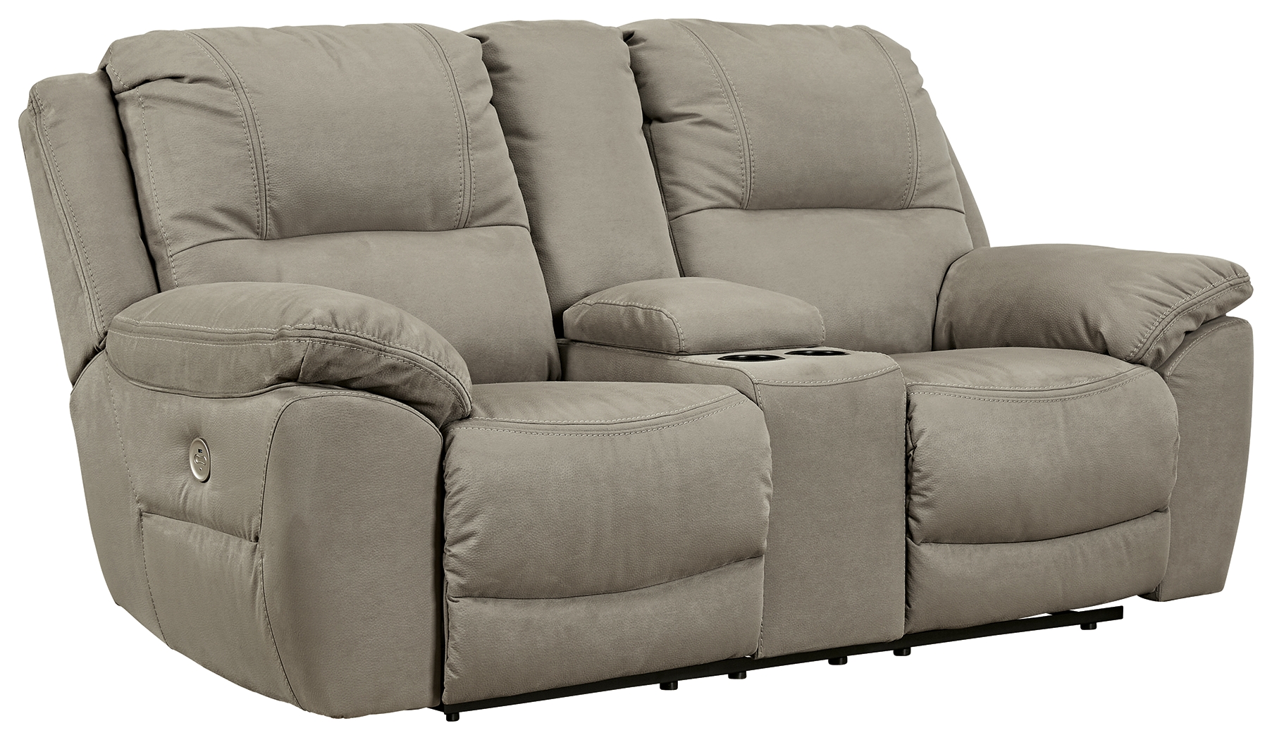 Next-Gen Gaucho - DBL REC PWR Loveseat w/Console - Putty