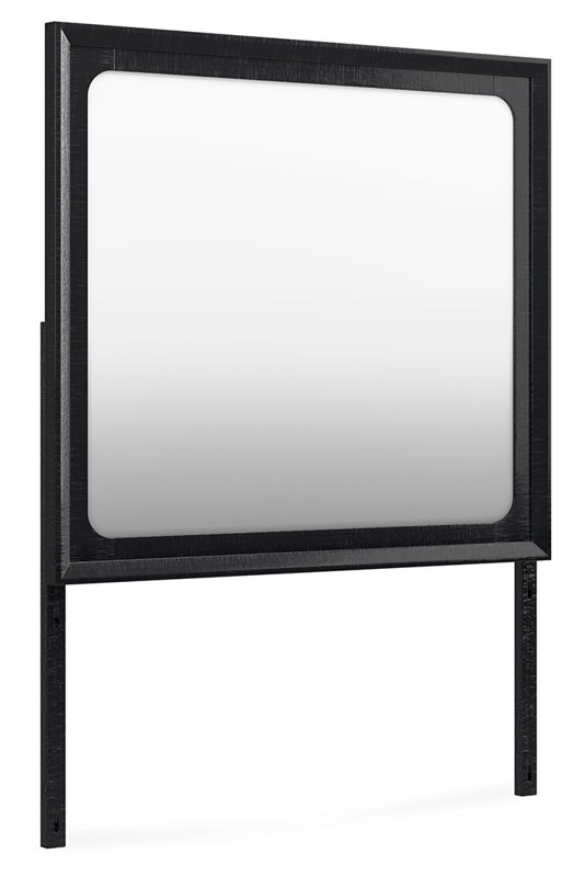 Londer - Bedroom Mirror - Black