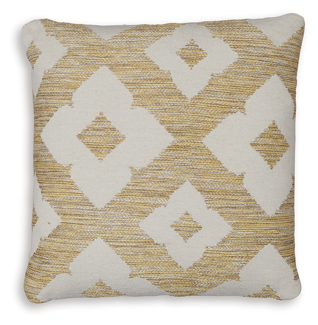 Brockner Next-Gen Nuvella - Pillow - Brown / Yellow