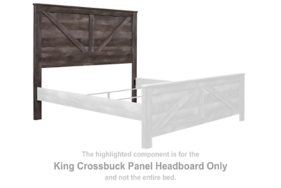 Wynnlow - King Crossbuck Panel HDBD - Gray