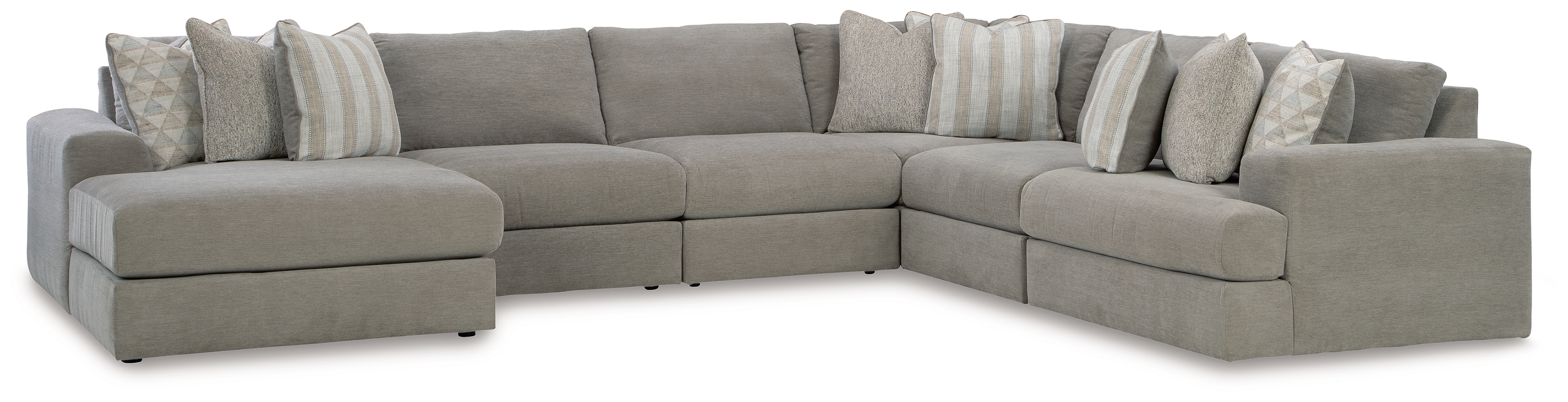 Avaliyah - 6-Piece Sectional With Laf Corner Chaise - Ash