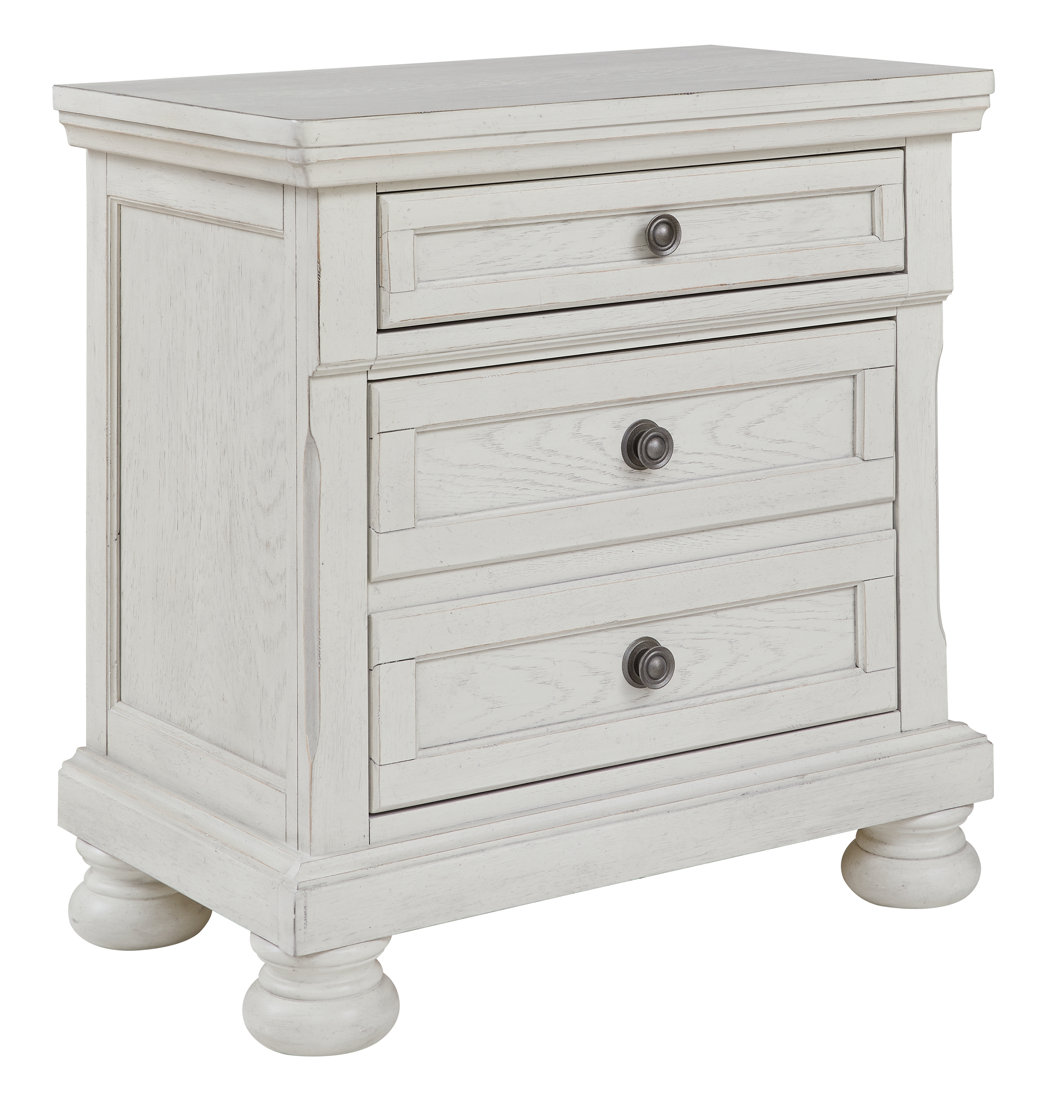 Robbinsdale - Two Drawer Night Stand - Antique White