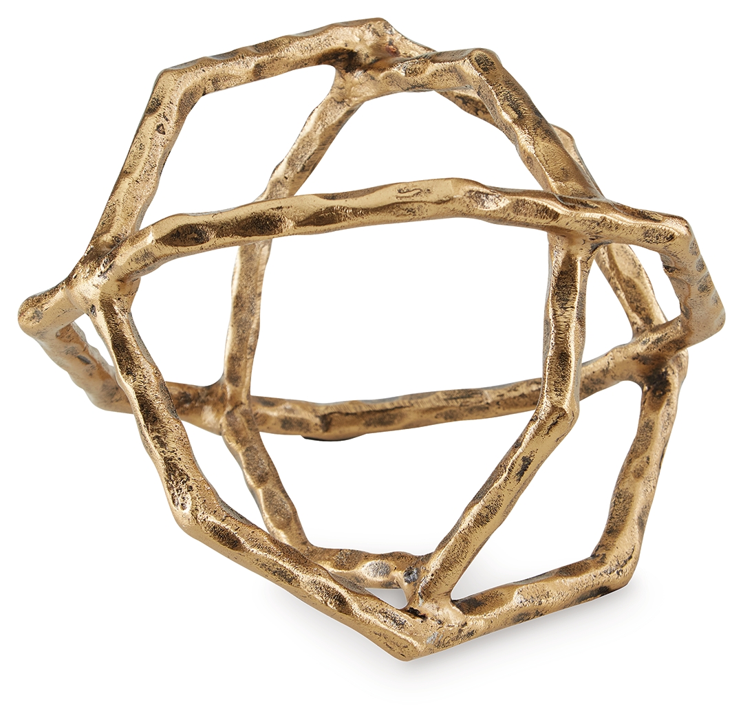 Laddington - Sculpture - Antique Brass Finish