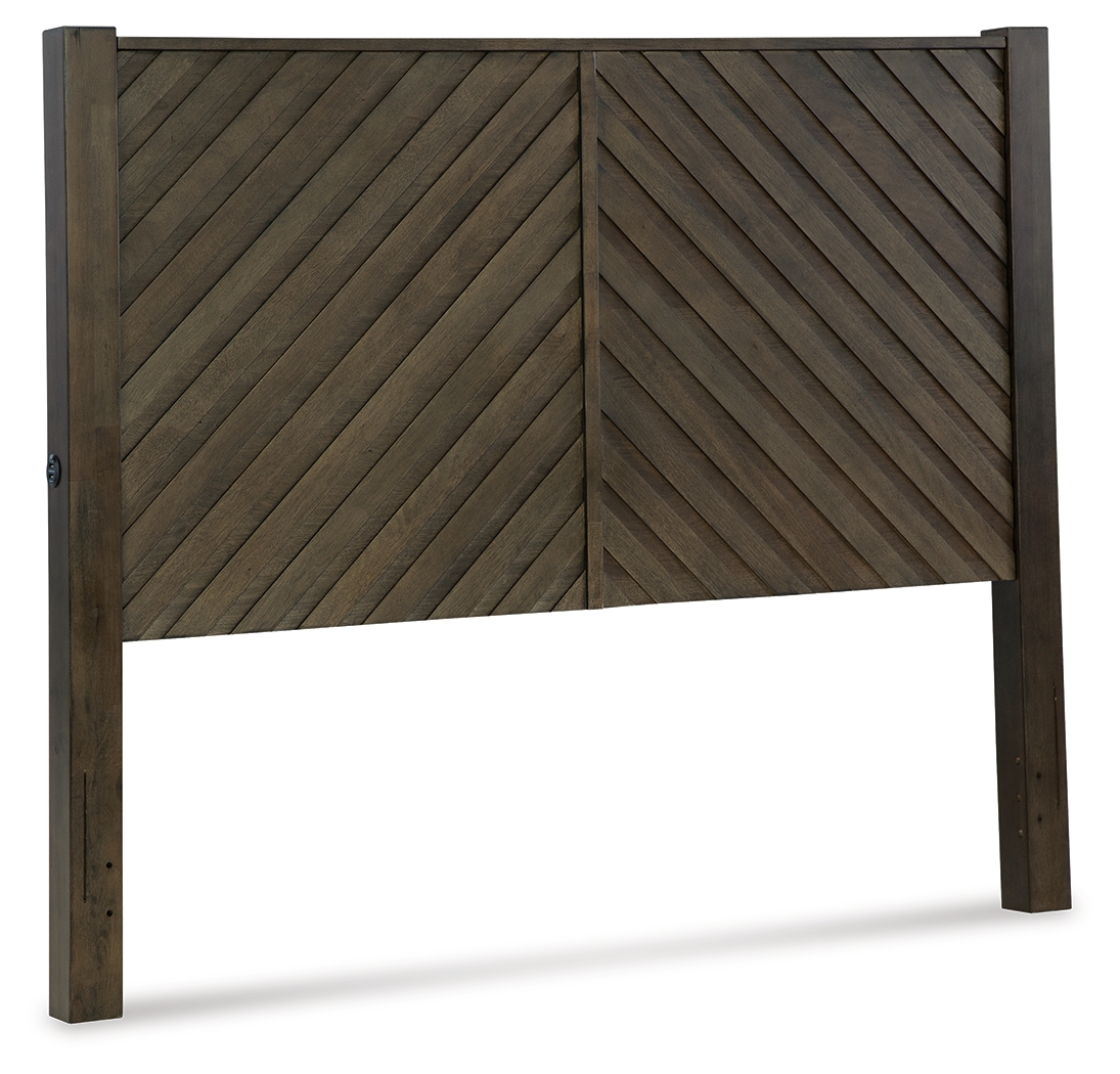 Arkenton - Queen Panel Headboard - Grayish Brown