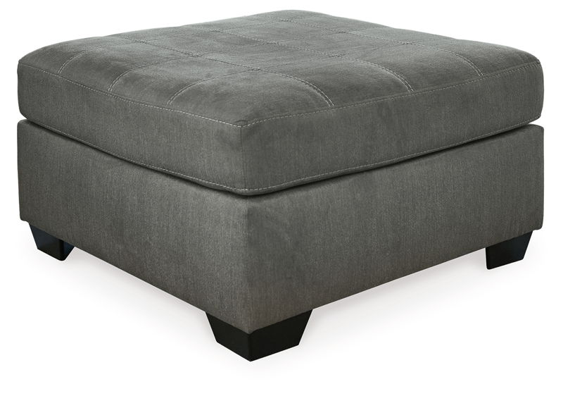 Pitkin - Oversized Accent Ottoman - Slate
