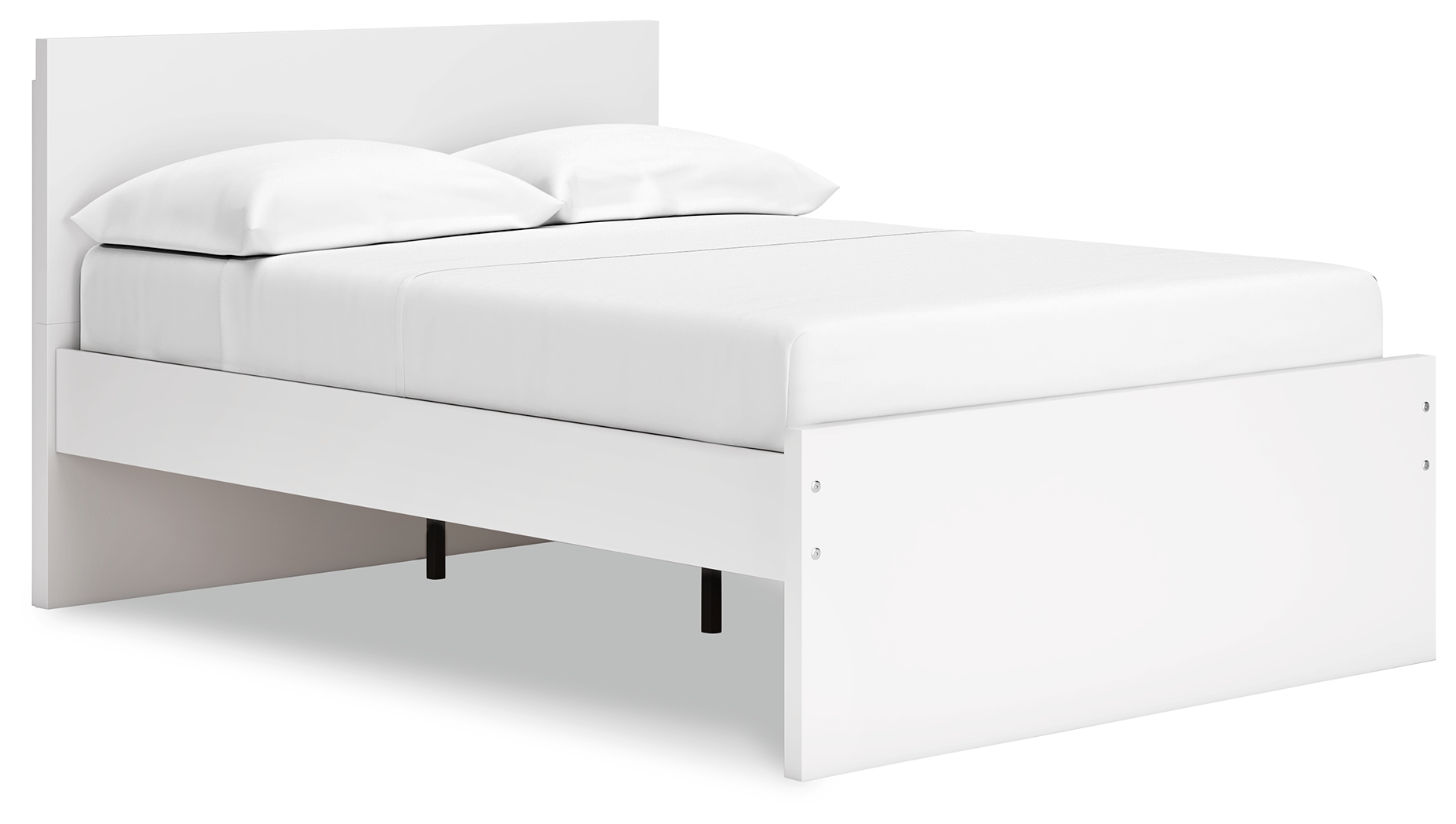 Onita - Full Panel Platform Bed - White