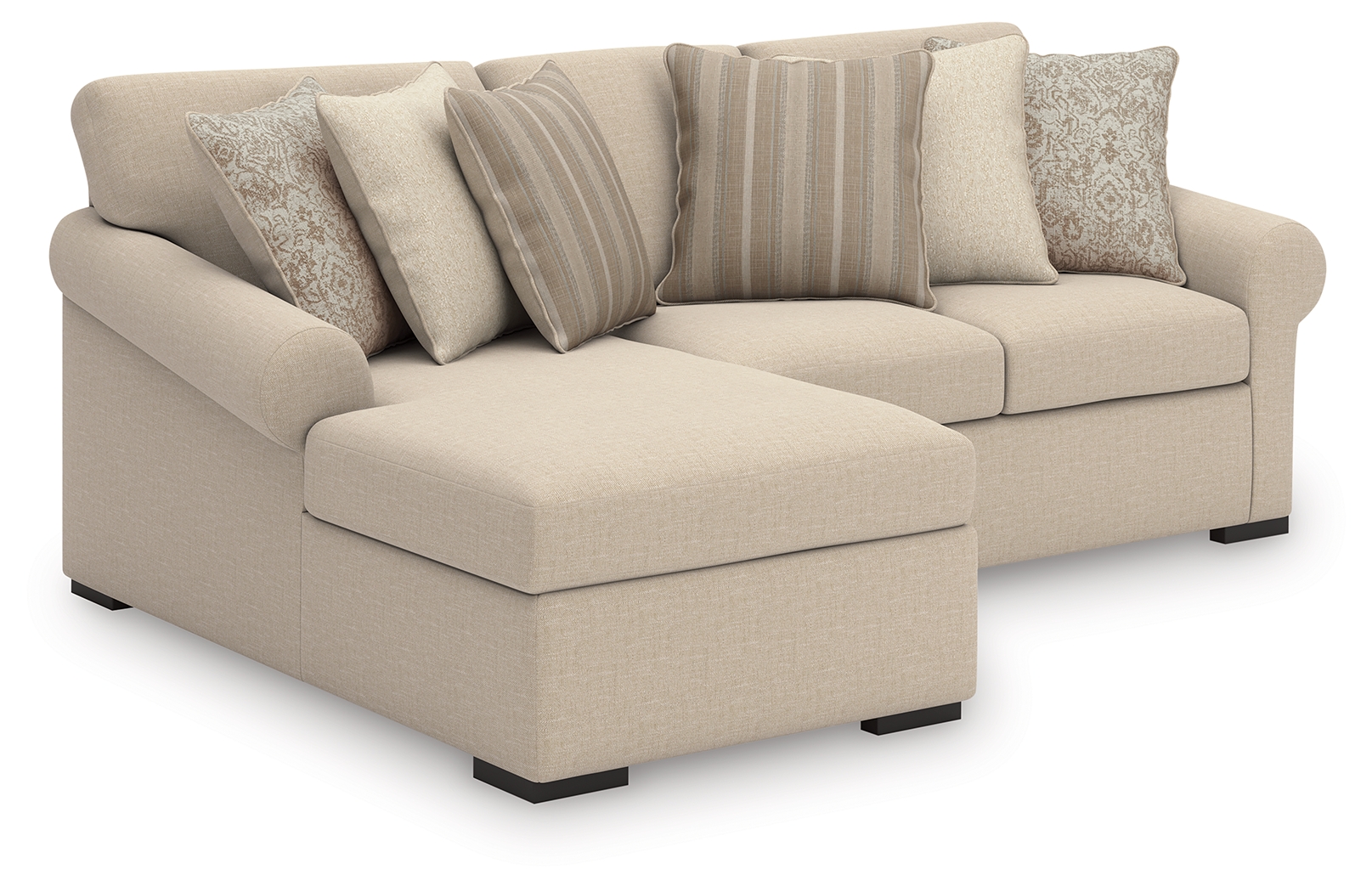 LadyMae - 2-Piece Sectional With LAF Corner Chaise - Twill
