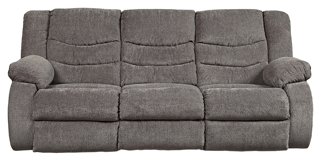 Tulen - Reclining Sofa - Gray