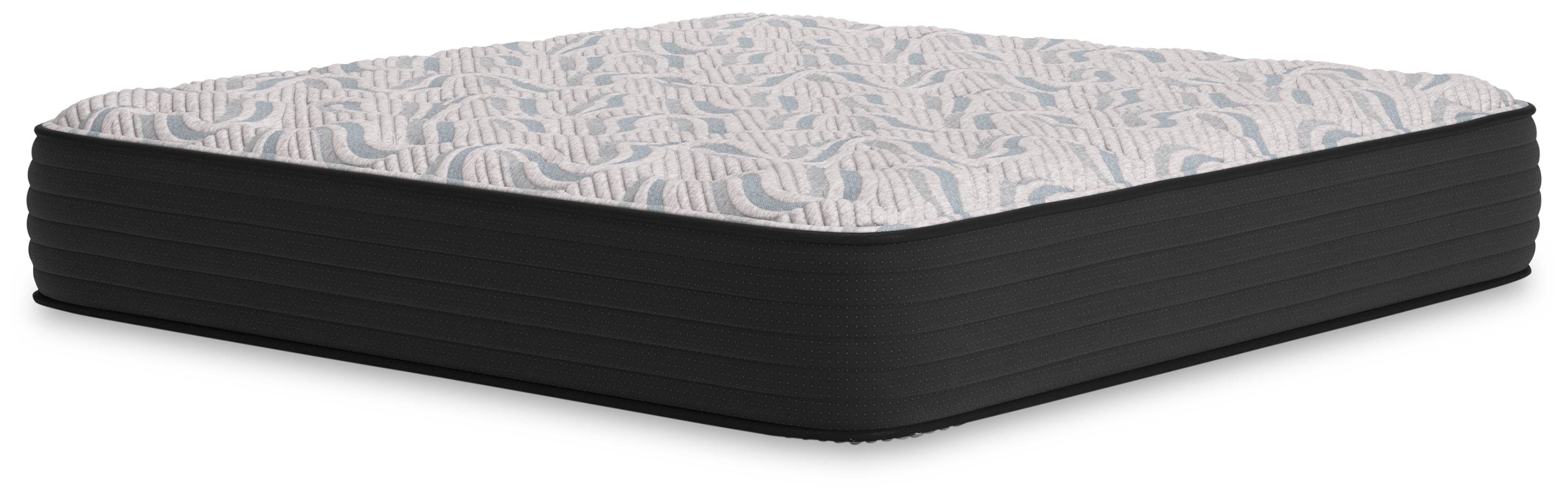Elite Springs Firm - King Mattress - Gray / Blue