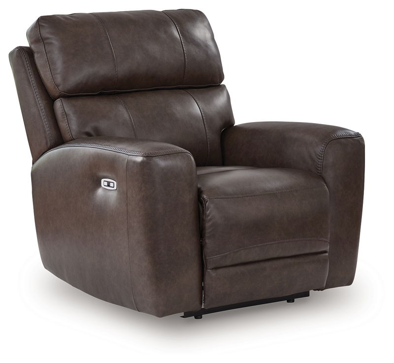 Crossplex - Power Recliner / Adjustable Headrest - Smoke