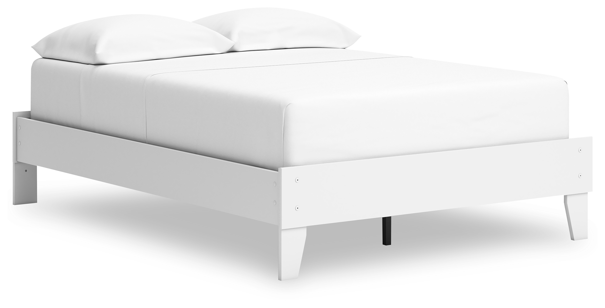 Hallityn - Full Platform Bed - White