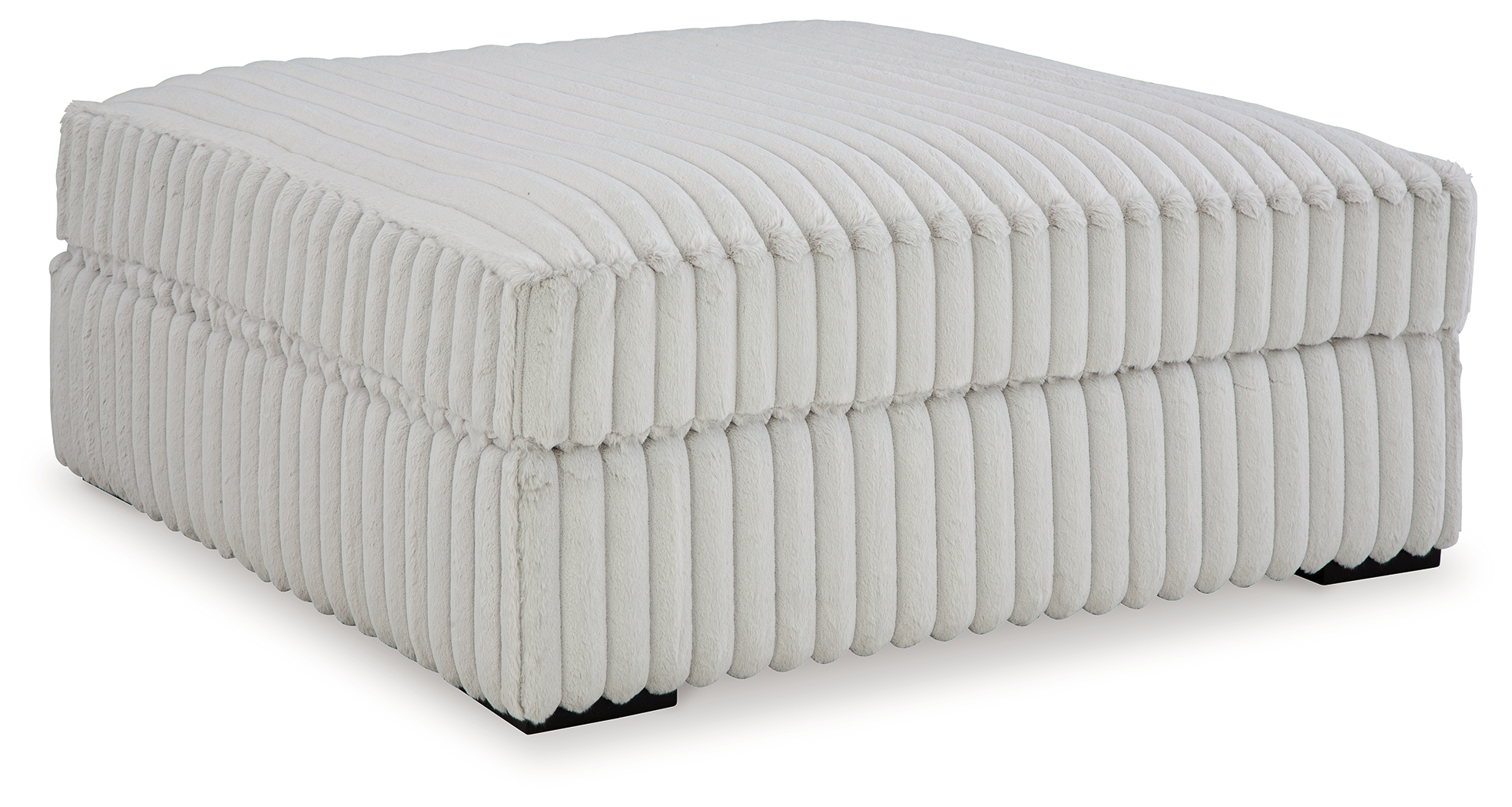 Stupendous - Oversized Accent Ottoman - Alloy
