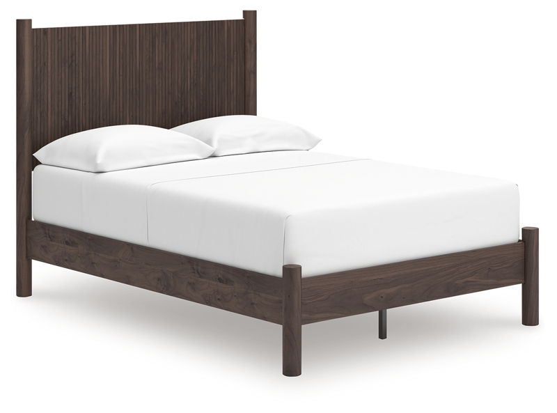 Pamytta - Full Panel Platform Bed - Brown