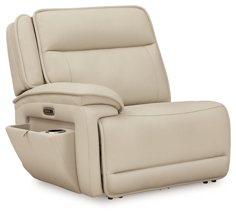Double Deal - Laf Zero Wall Power Recliner - Almond