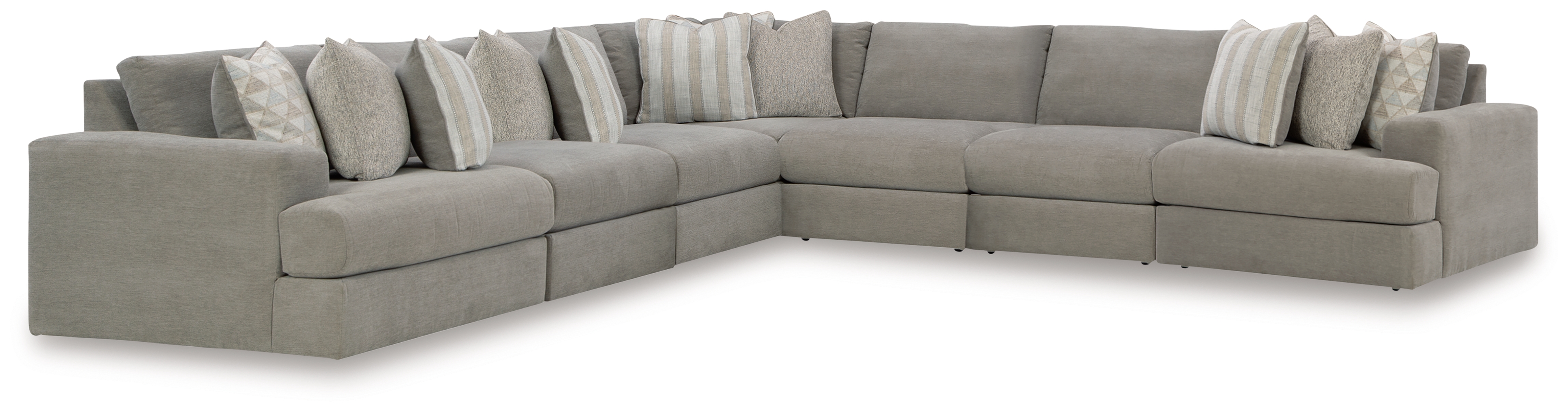 Avaliyah - 7-Piece Sectional - Ash
