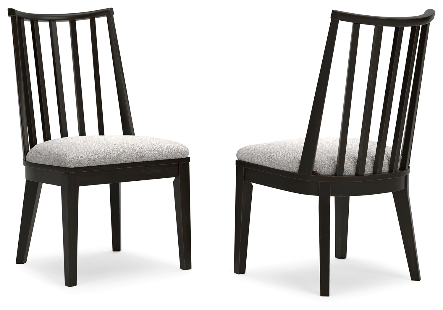 Galliden - Dining Upholstered Side Chair (Set of 2) - Black