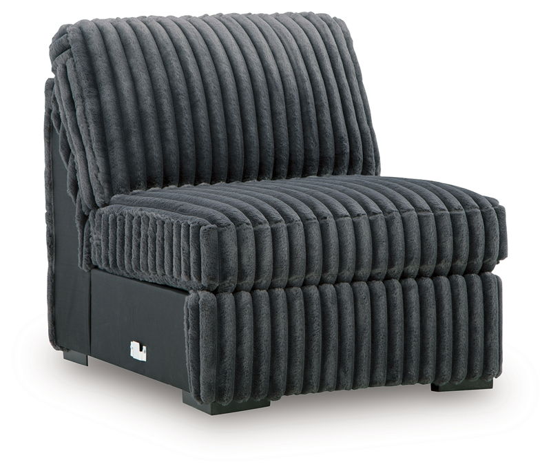Midnight-Madness - Armless Chair - Gunmetal
