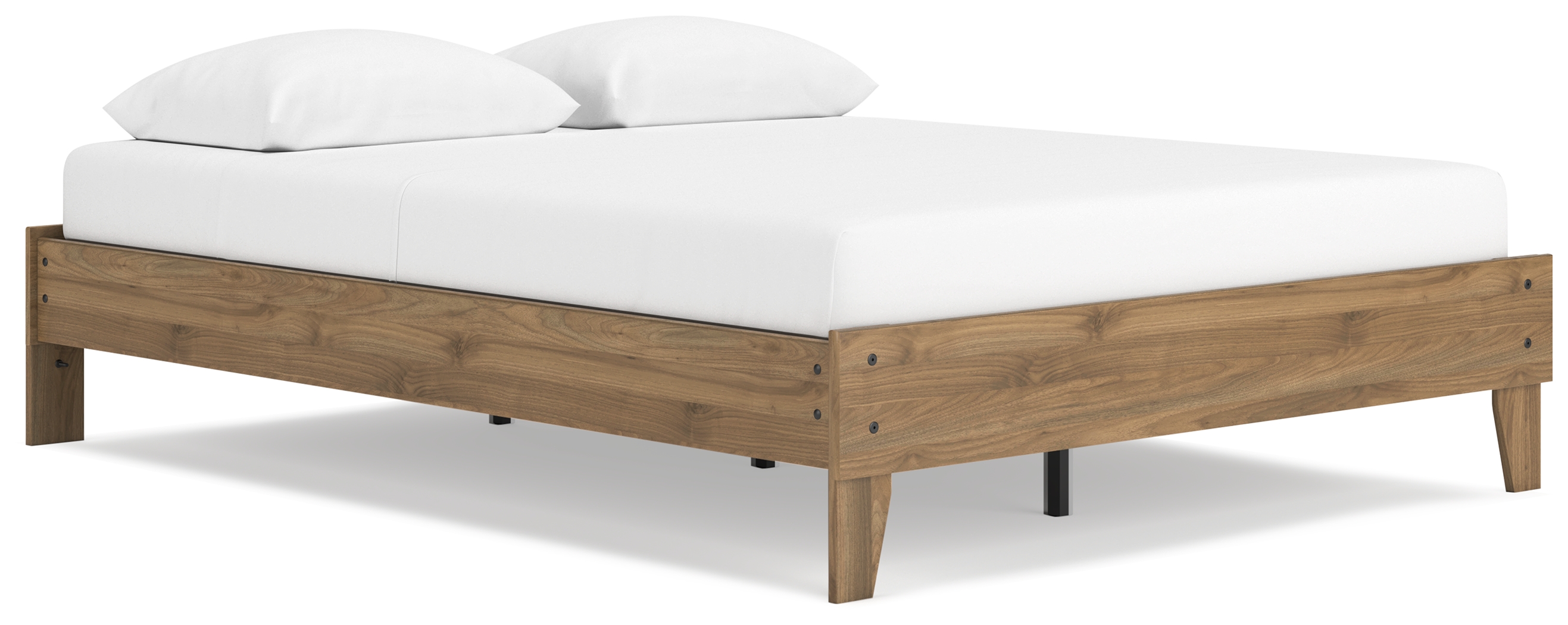 Deanlow - Queen Platform Bed - Honey