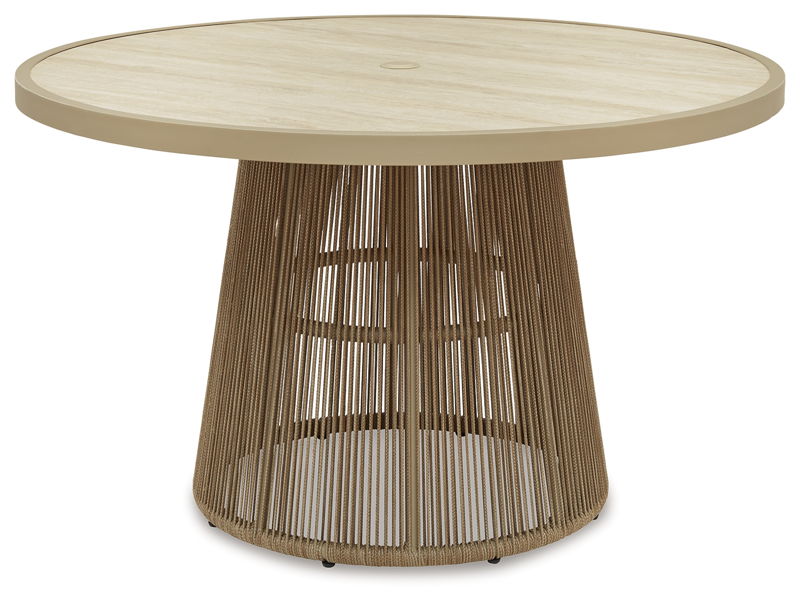 Orchard Beach - Outdoor Dining Table - Beige