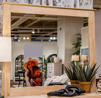 Makidern - Bedroom Mirror - Tan