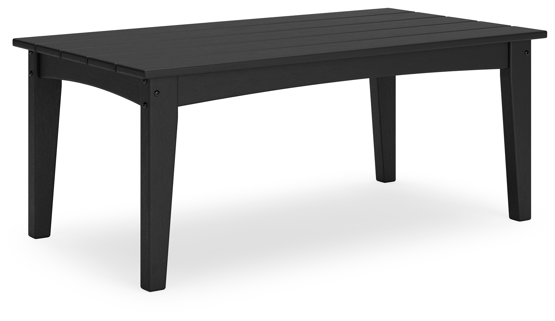 Hyland Wave - Rectangular Cocktail Table - Black