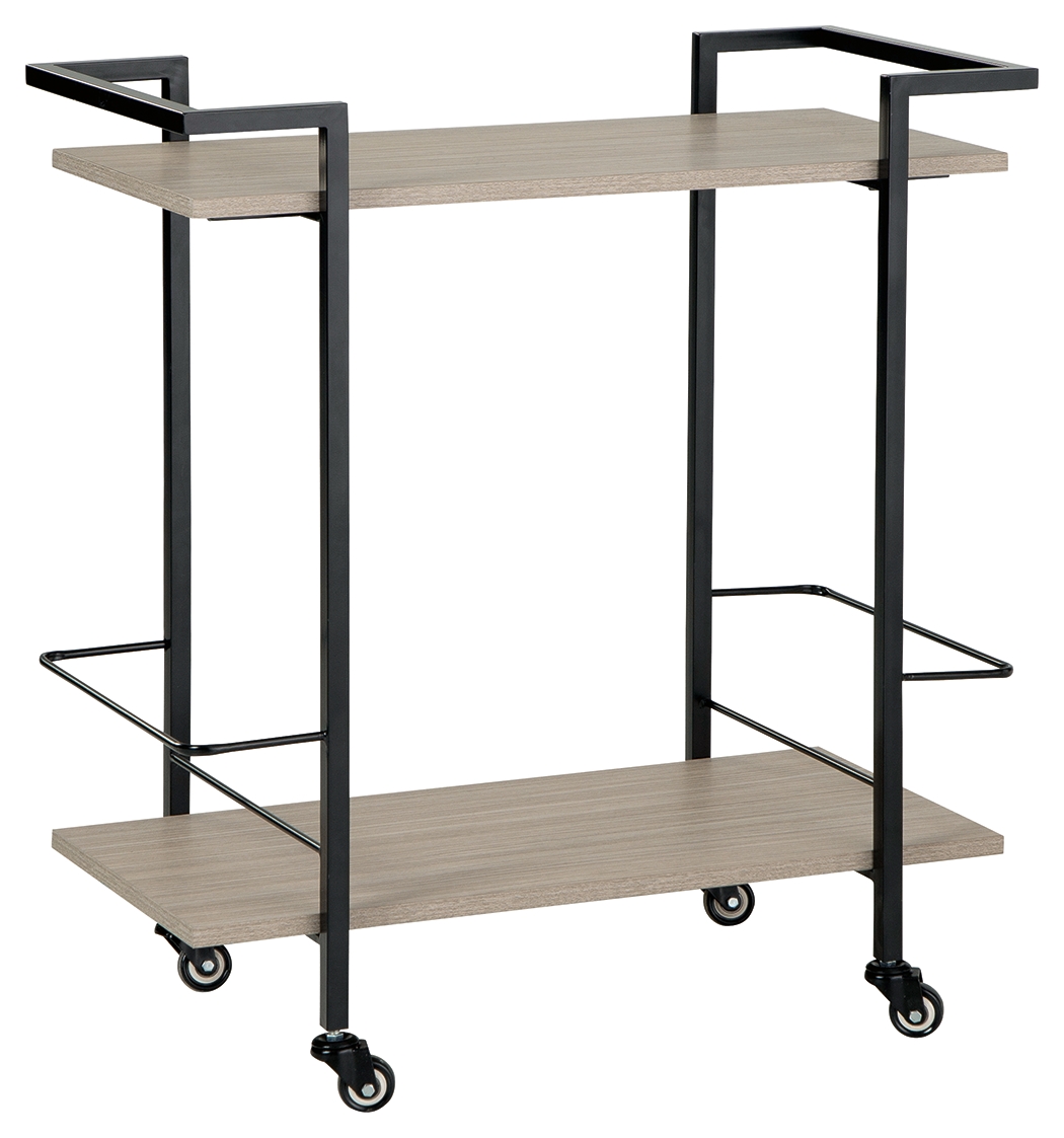 Waylowe - Bar Cart - Brown / Black
