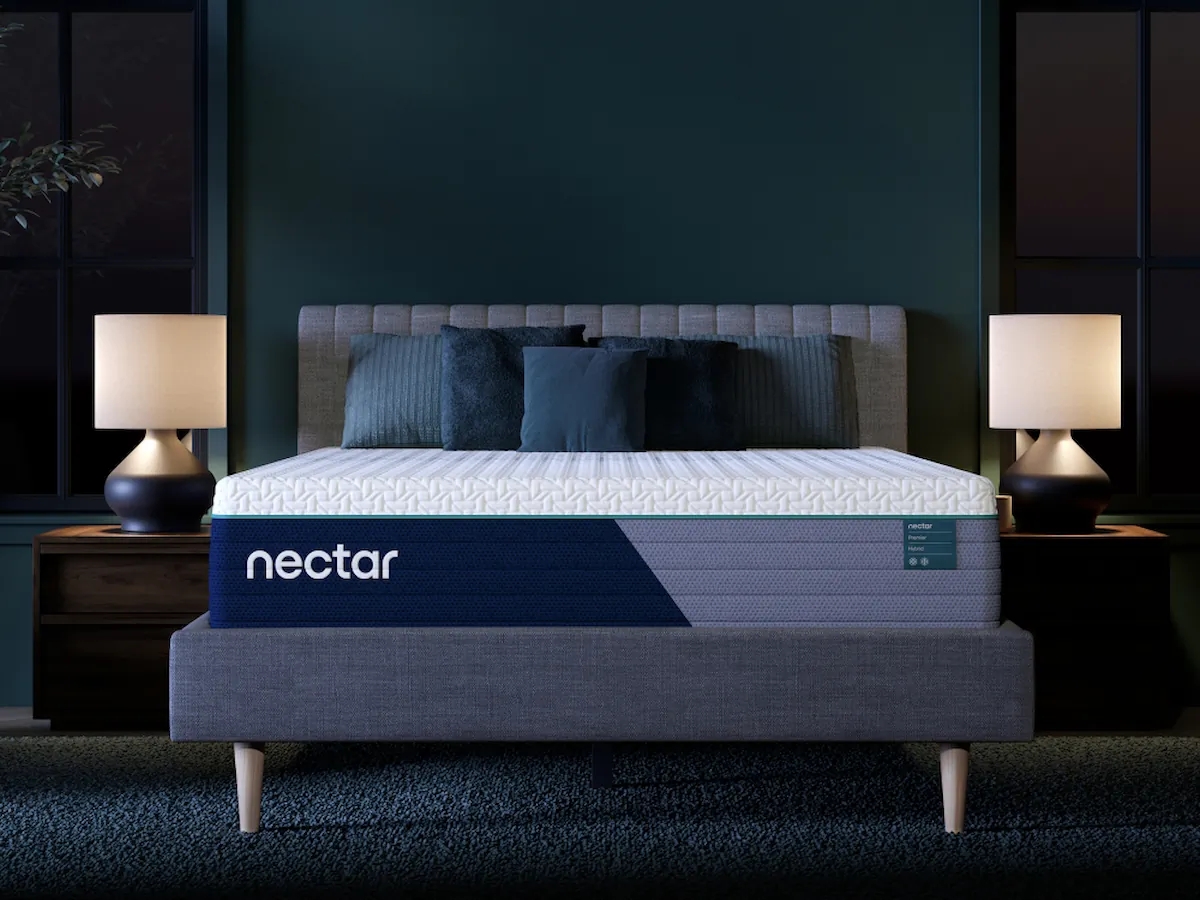 Nectar Premier Hybrid - Twin Mattress - White