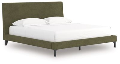 Chirason - Upholstered Bed With Roll Slats