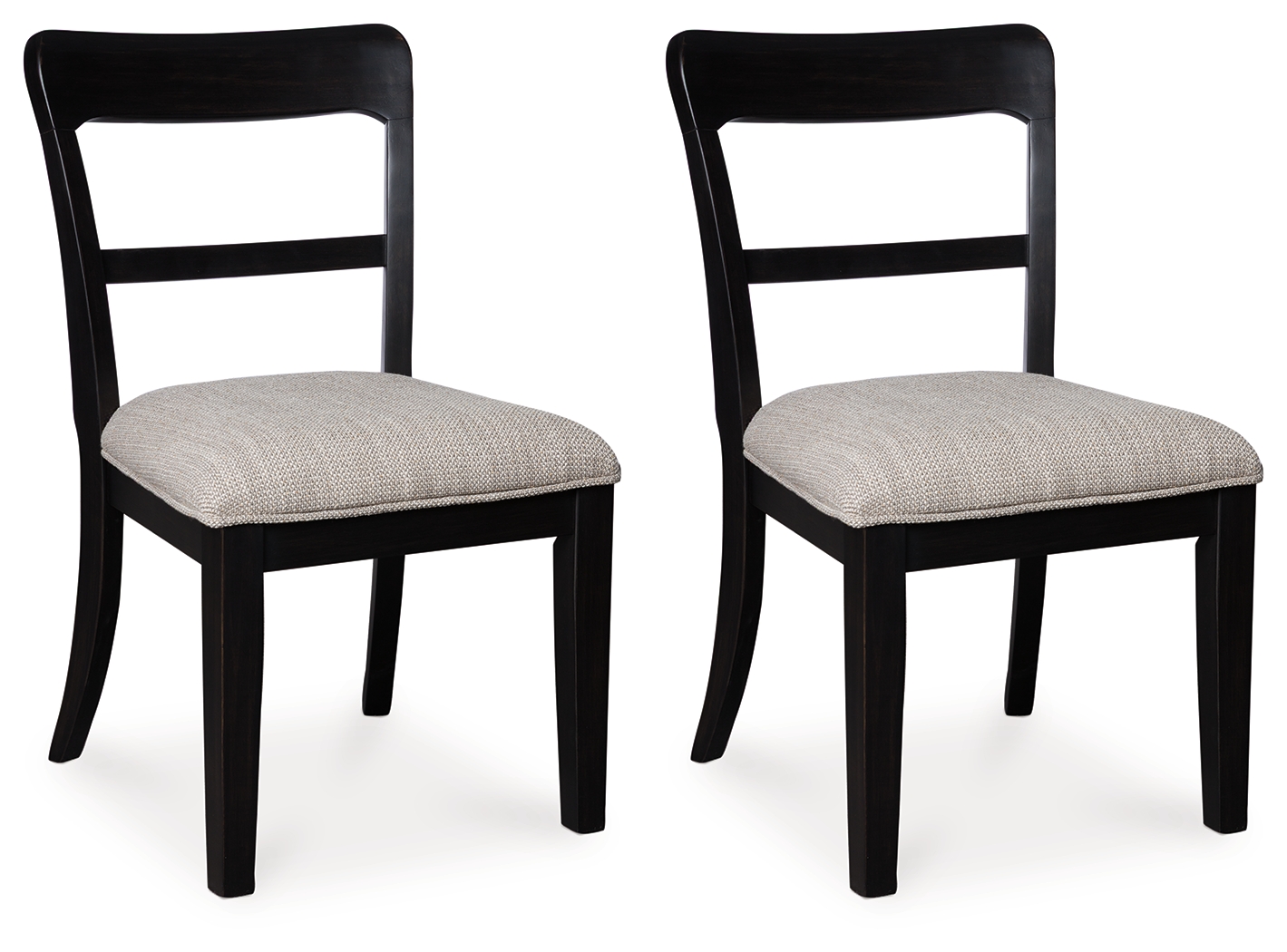 Greddinton - Upholstered Dining Side Chair (Set of 2) - Black