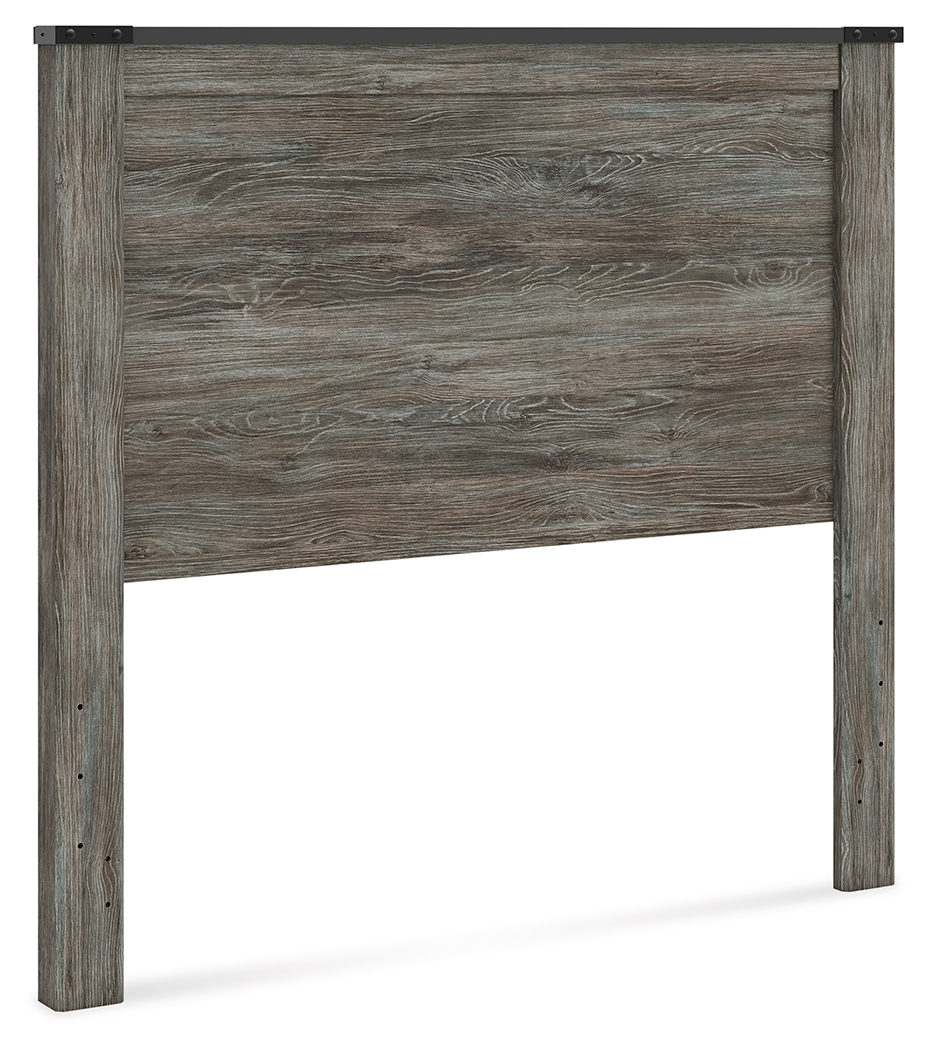 Frandern - Full Panel Headboard - Gray