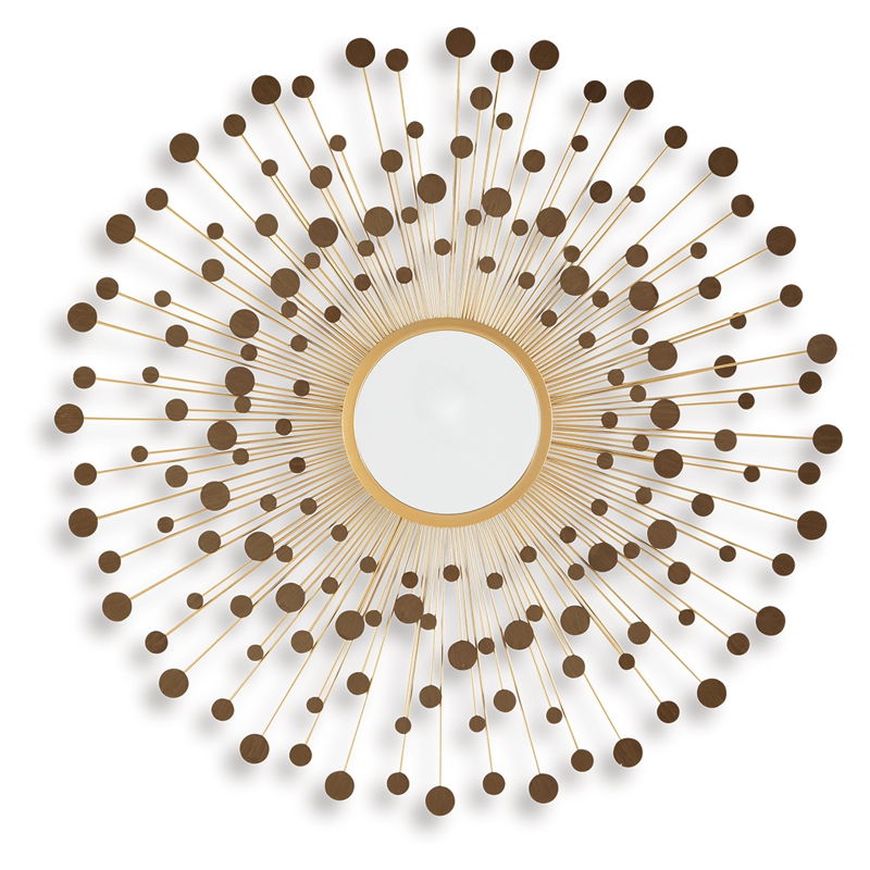 Morwenna - Accent Mirror - Bronze / Gold Finish