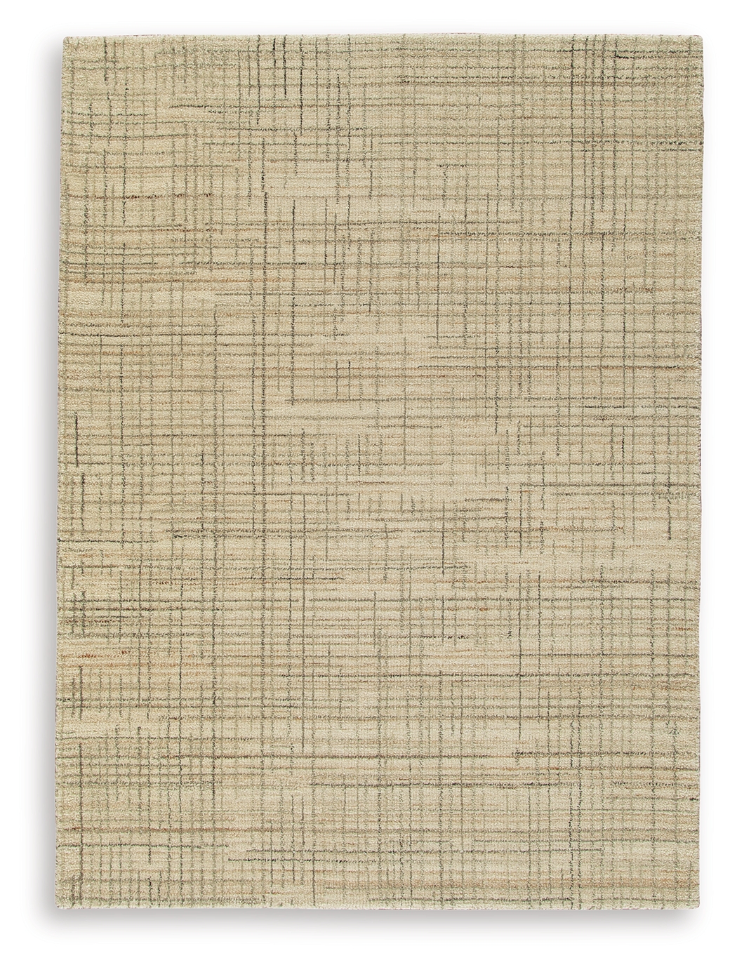 Janston - 5' x 7' Rug - Ivory / Gray / Tan