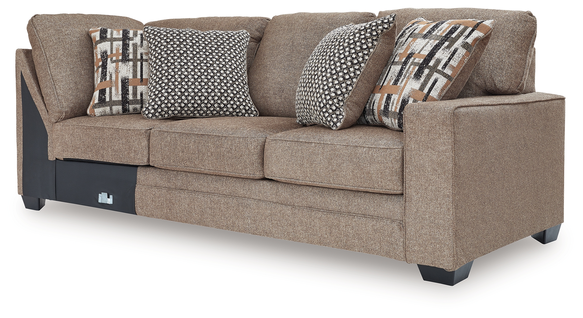 Cannonbrook - Raf Sofa With Corner Wedge - Nutmeg
