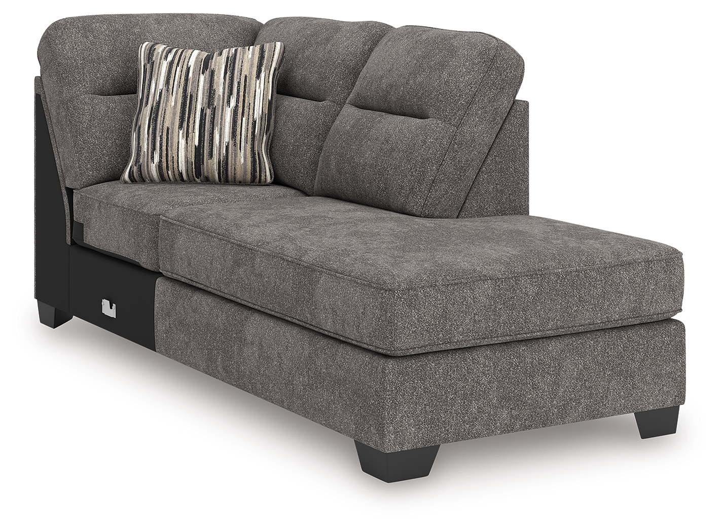 Olten - RAF Corner Chaise - Graphite