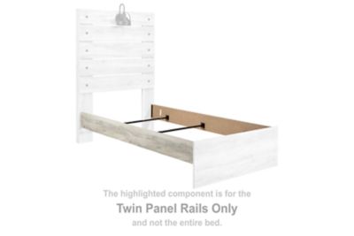 Cambeck - Twin Panel Rails - Whitewash