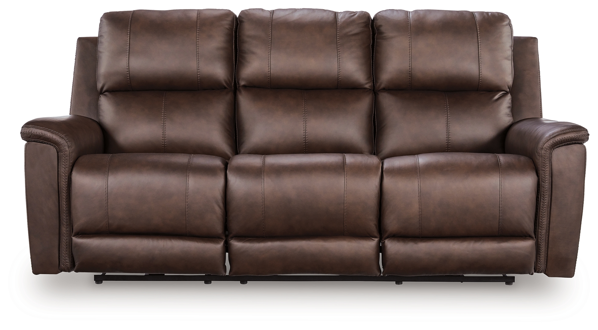 Bleckley - Power Reclining Sofa With Adjustable Headrest - Espresso
