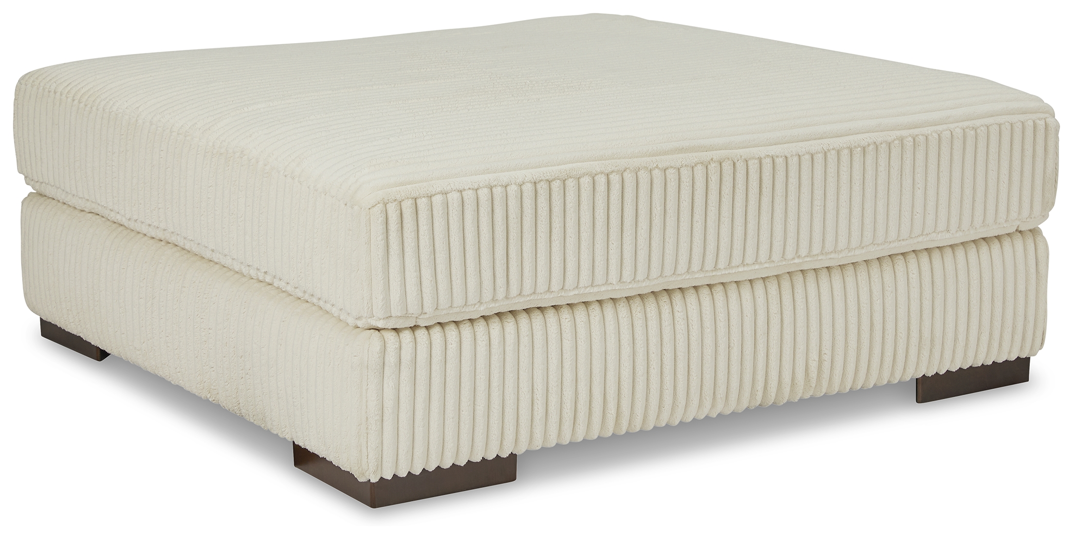 Lindyn - Oversized Accent Ottoman - Beige
